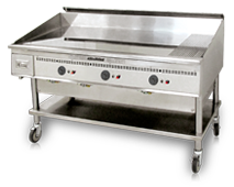 60x30 Miraclean Gas Griddle
